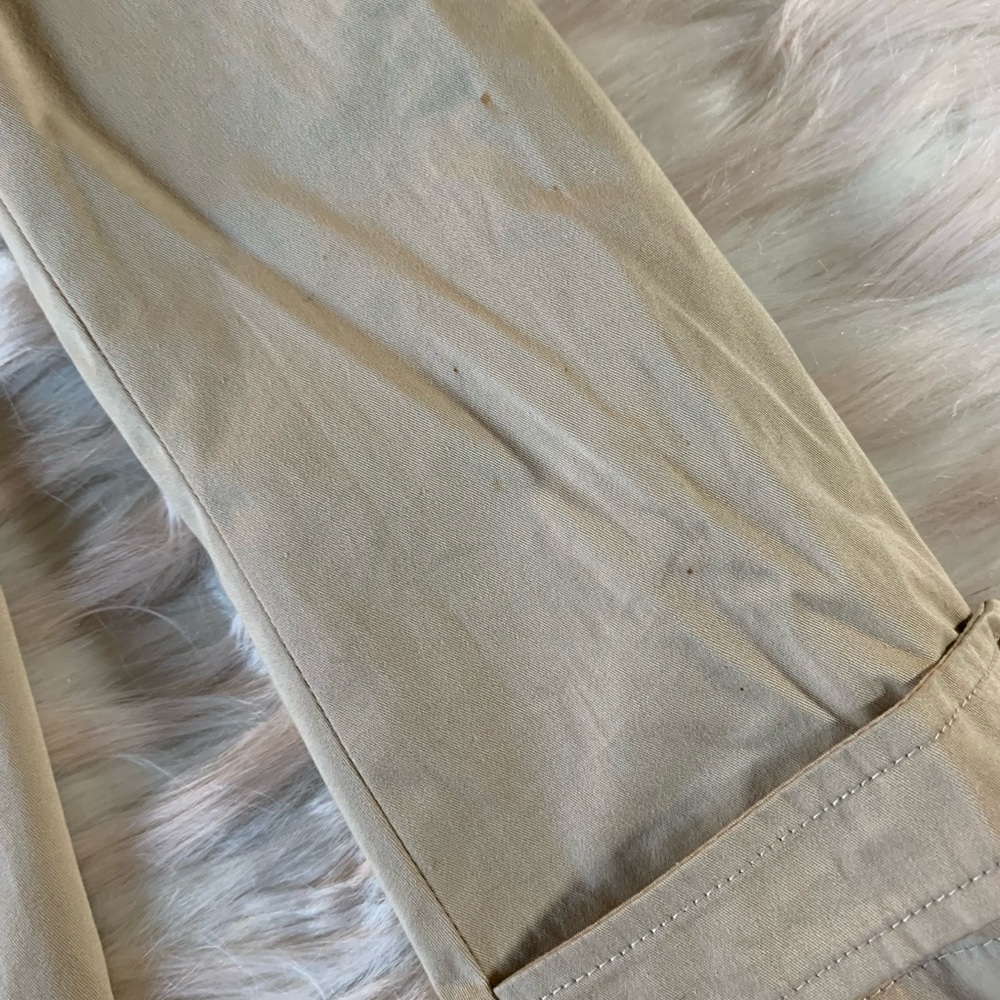 Lacoste Women’s Short Trench Coat size 36 - Picture 7 of 8